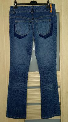 Spodnie ciążowe 2Wear jeansowe i Yessica bawełniane w rozmiarze M.