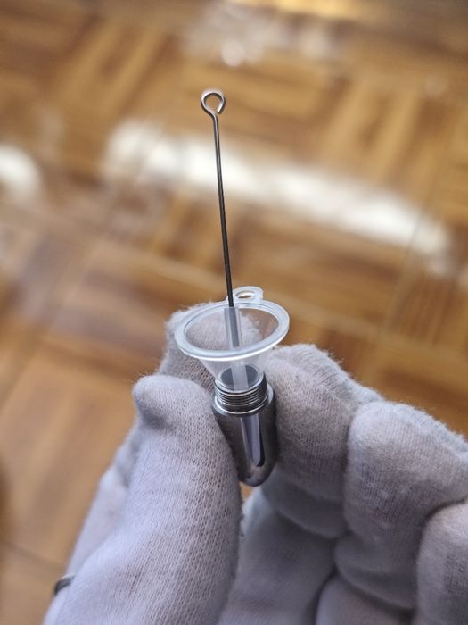 Colar com Compartimento secreto formato Bala. Em Aço inoxidável