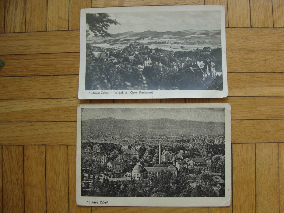 Pocztówki Kudowa Zdrój PRL