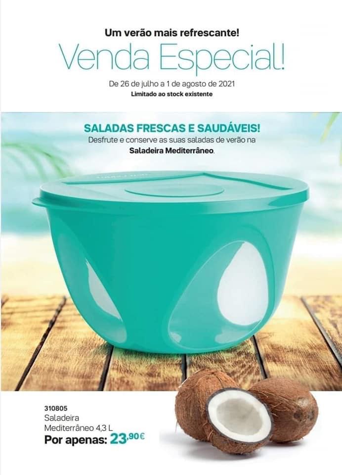 Saladeira Mediterrânea 4.3L Tupperware