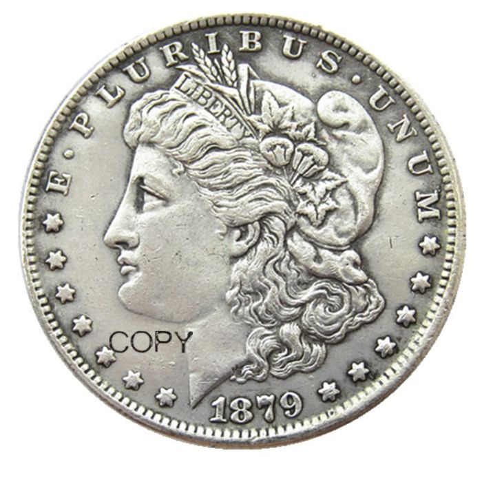 Сувенирная монета 1 Morgan Dollar 1879 СС («Моргановский доллар»)