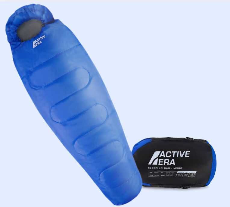 Śpiwór Mumia Active Era - Zimowy Letni Kemping Trekking
