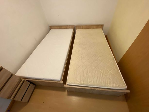 Łóżko JYSK z materacem BRW 90x200 SOLIDNE