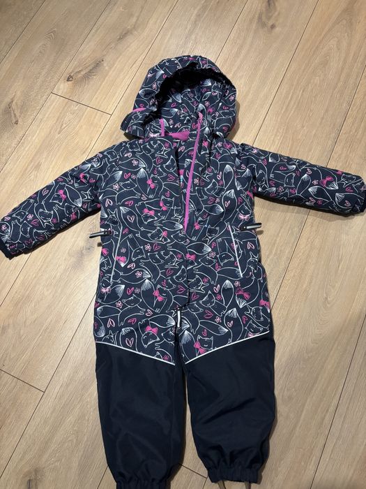 Kombinezon zimowy dla dziewczynki 98