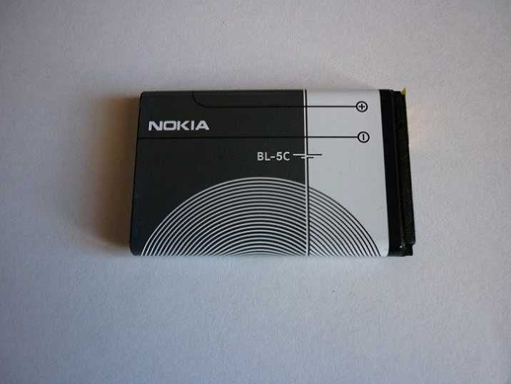 Аккумулятор, батарея на Nokia,  BL-5C, Емкость (mAh): 1020