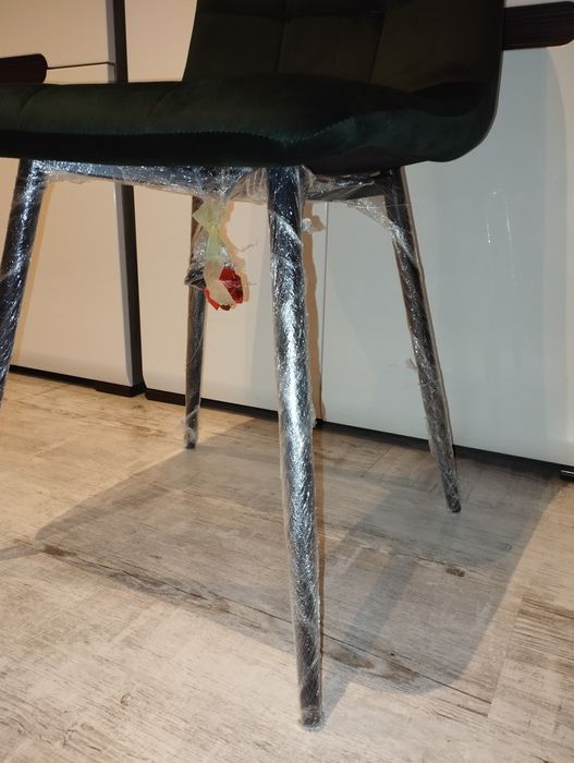 Krzesło butelkowa zieleń