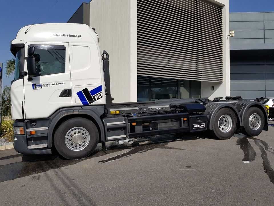 Scania G440 amplirol - sistema gancho contentores