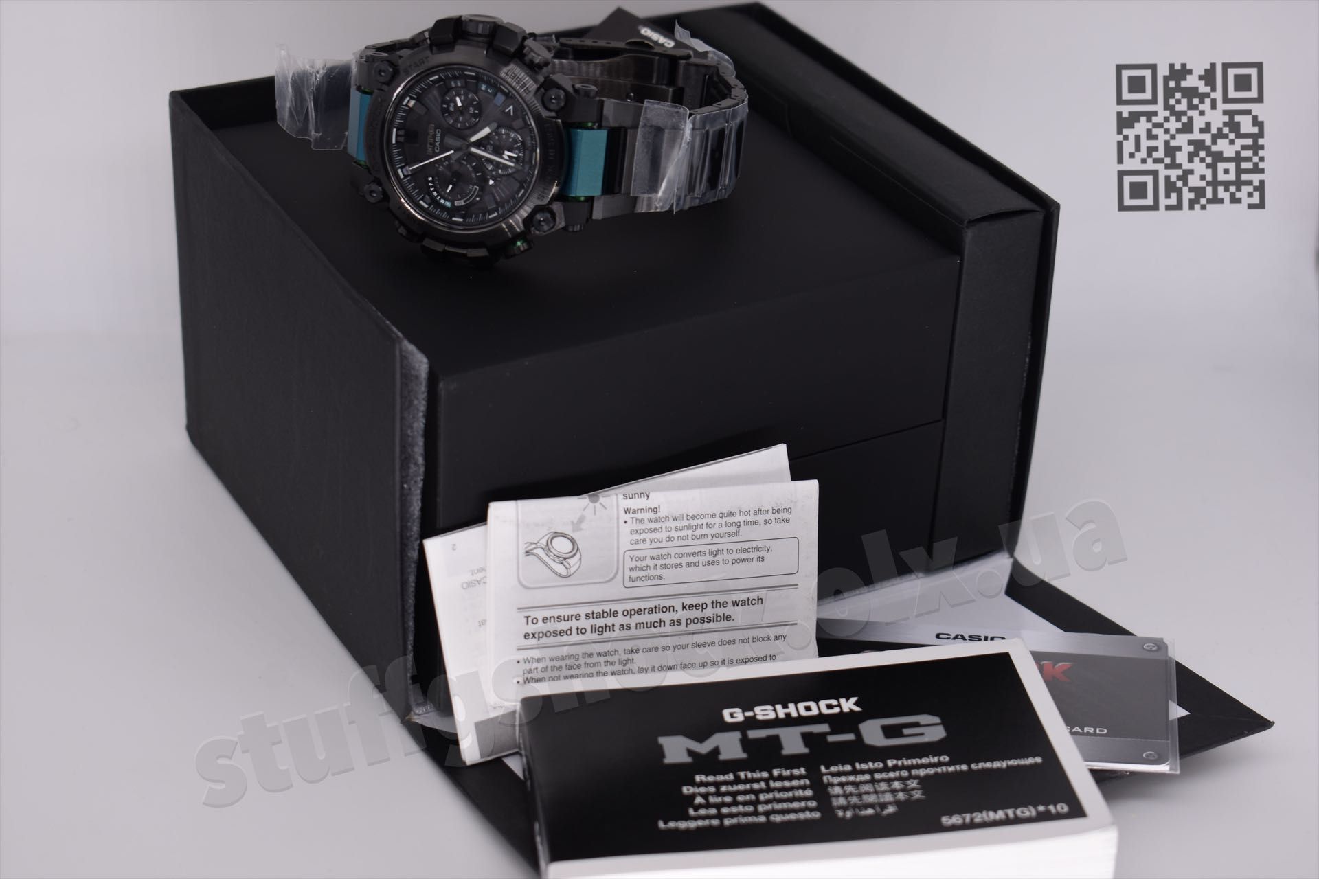 Casio G-Shock MTG-B3000BD-1A2 NEW ORIGINAL| Premium | Solar | Sapphire