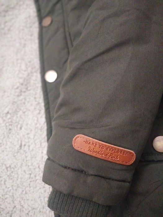 Тепла зимова куртка -парка на хлопчика 2-4 років