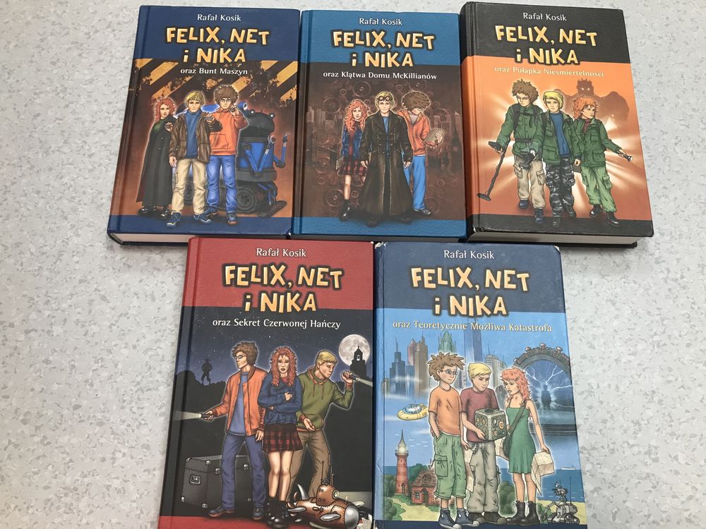 Seria książek Felix Net i Nika - Kosik Rafał
