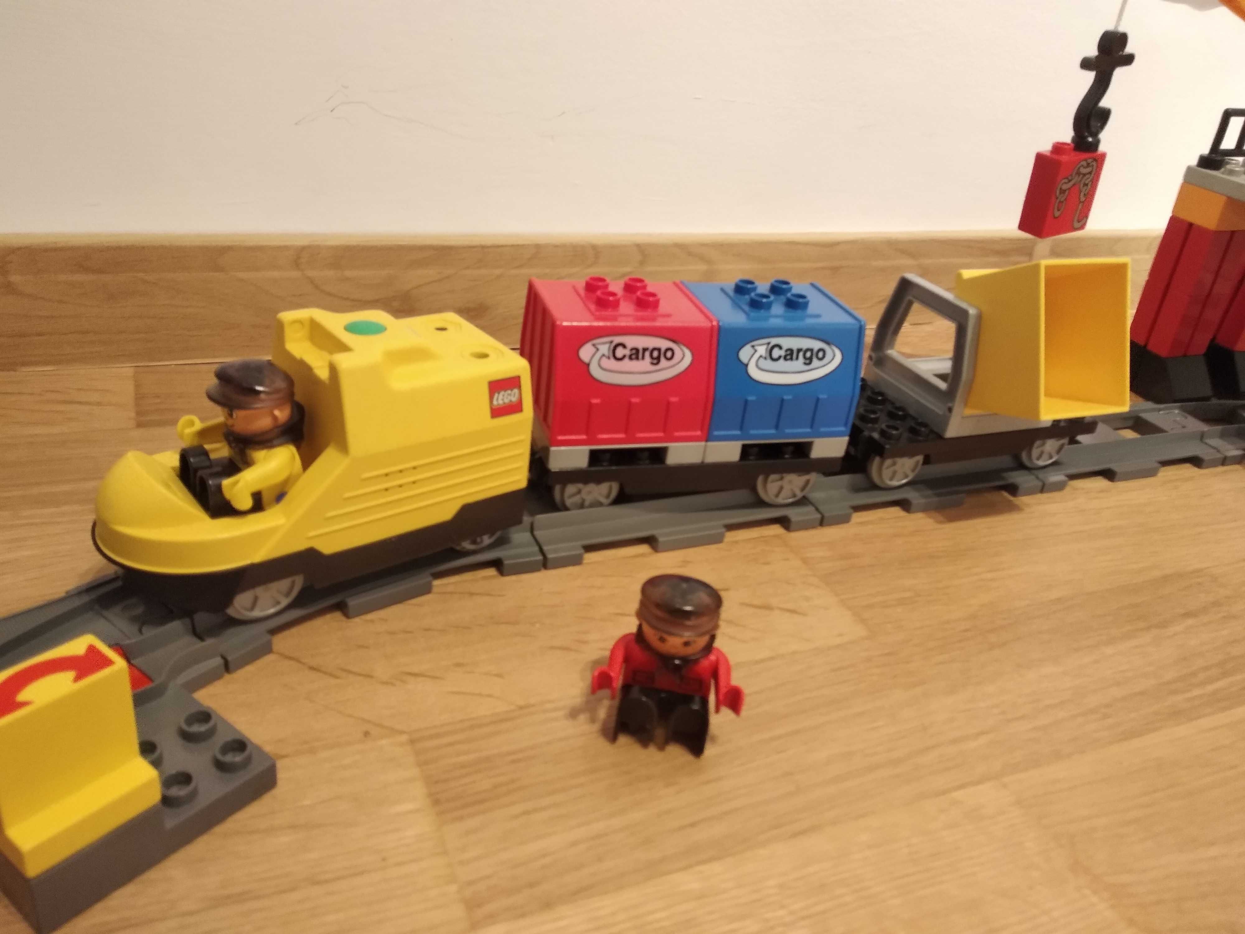 zestaw Inteligentna Kolejka Pociąg klocki Lego Duplo 3325