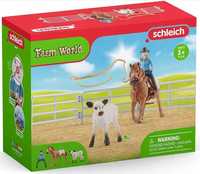 SCHLEICH 42577 kowbojki i ŁAPANIE NA lasso