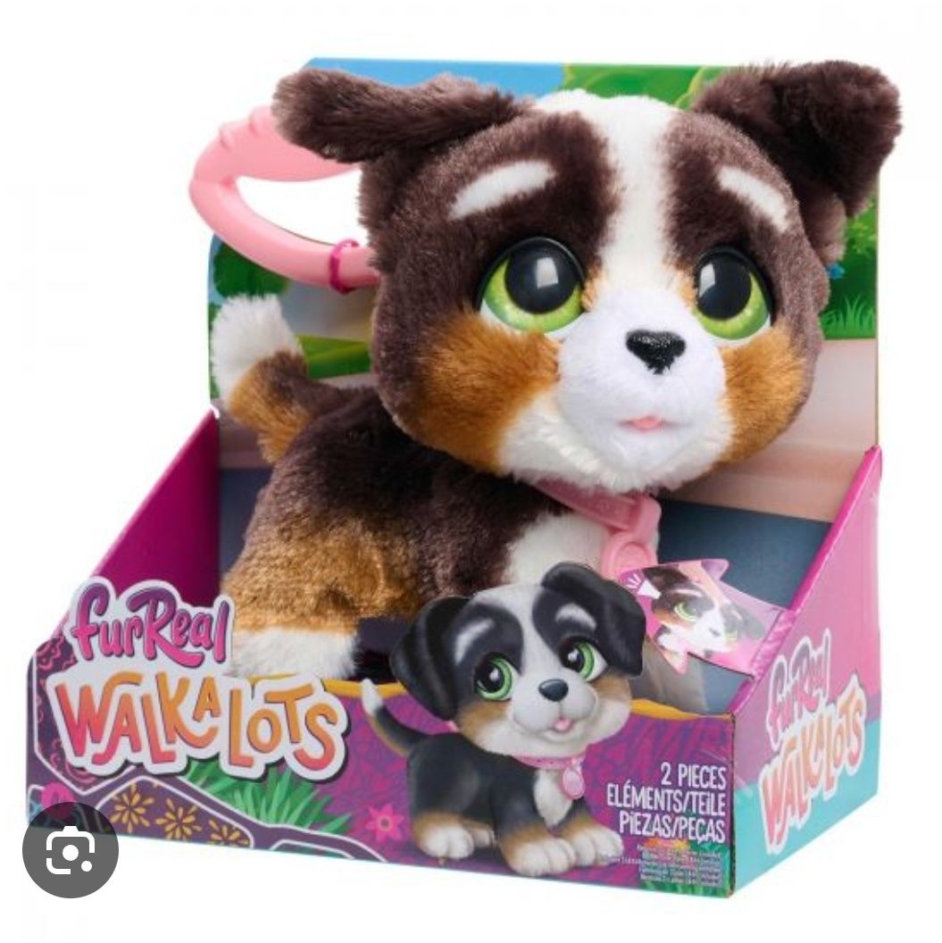 Brinquedo FurReal Cachorrinho Walk-a-Lots