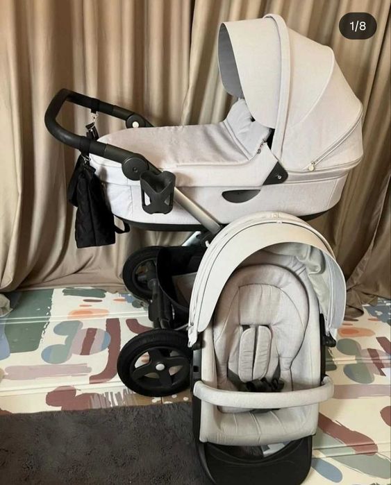 Коляска Stokke Trailz grey melange