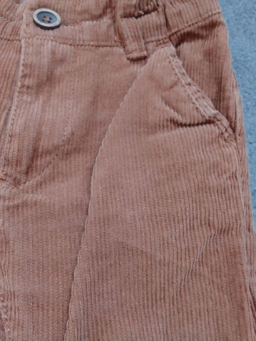 Spodnie sztruksy dla chłopca r.92 newbie KappAhl