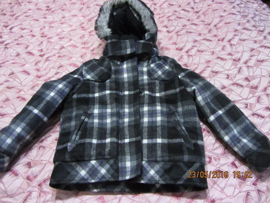 Куртка зимняя на девочку F&F-Англия (6-7лет )рост 122см