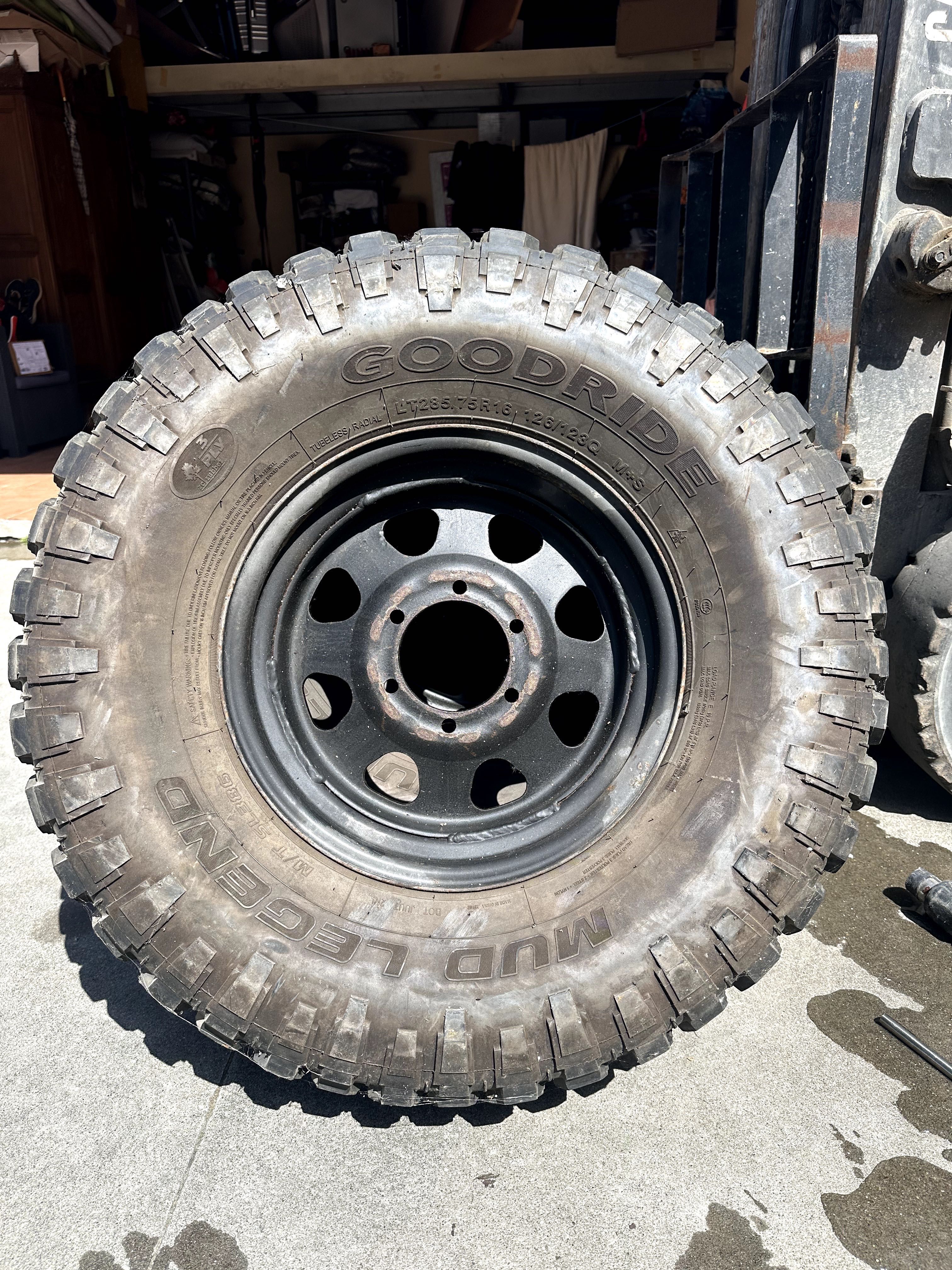 Rodas Completas Furação Japonesa 16" - Todo o terreno