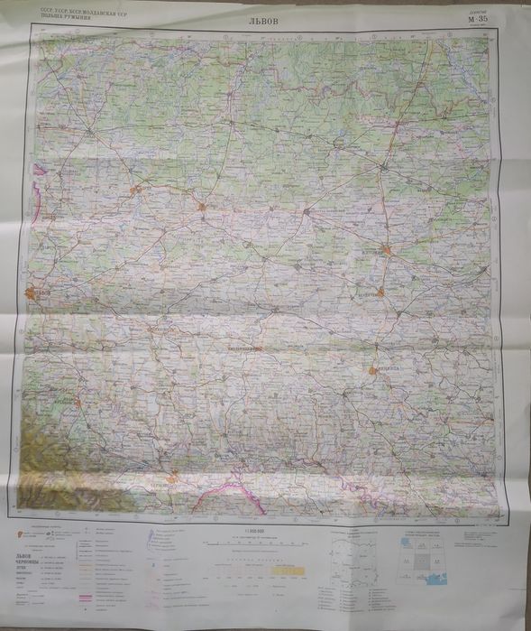 Карта топографічна