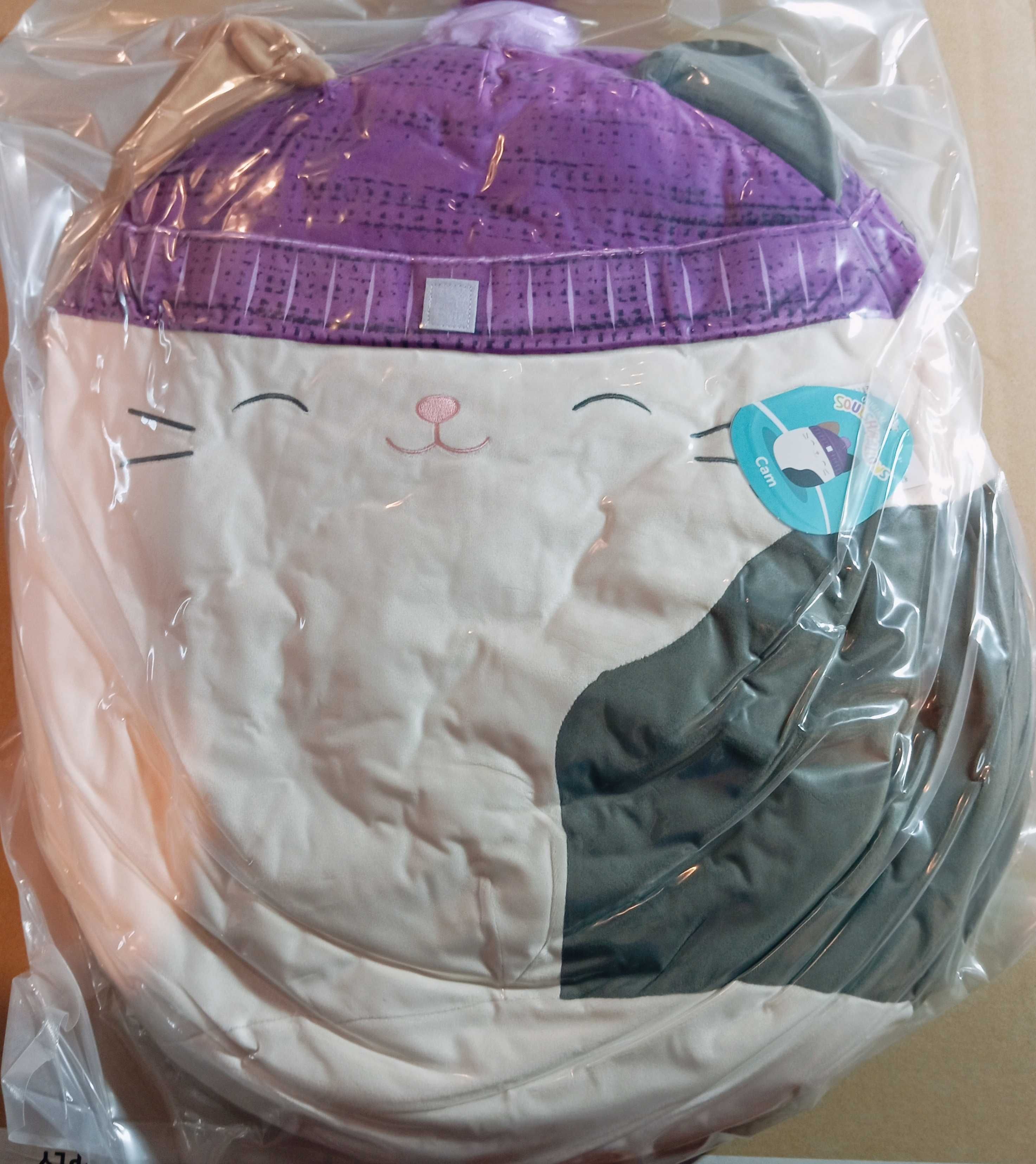 Nowa maskotka squishmallows 40 cm kot