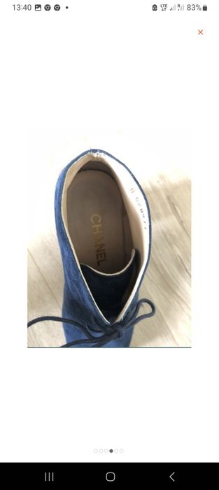 Oryginalne butyi Chanel 37.5