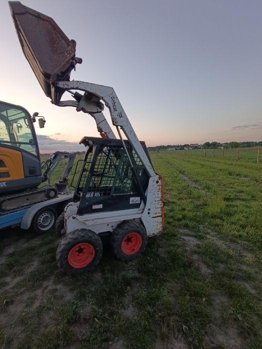 Działki ROD, minikoparka,minisprzetem budowlanym,wywrotki koparki łado