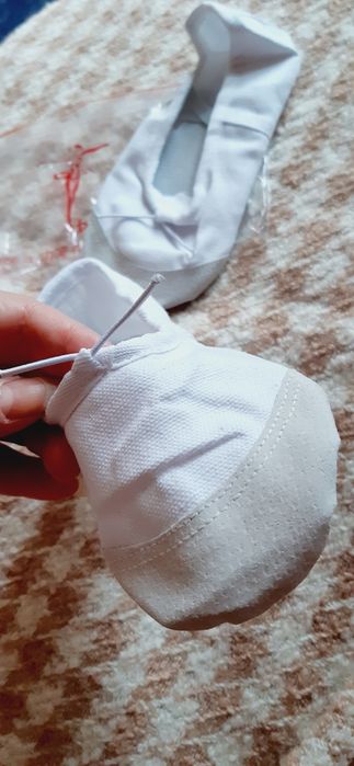 Балетки білі 18,5см-19,5см.