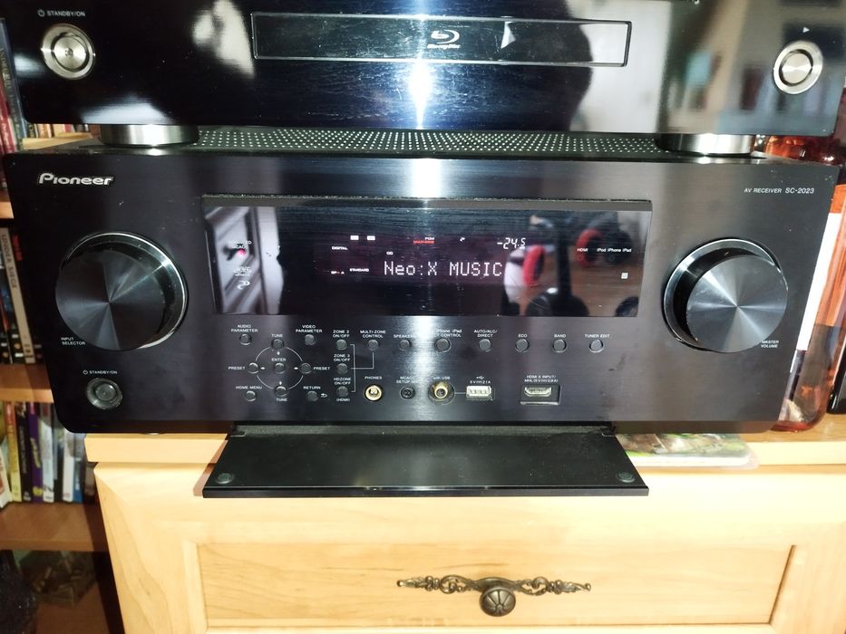 Zestaw Pioneer amplituner SC-2023 + Odtwarzacz blu-ray  BDP-LX7