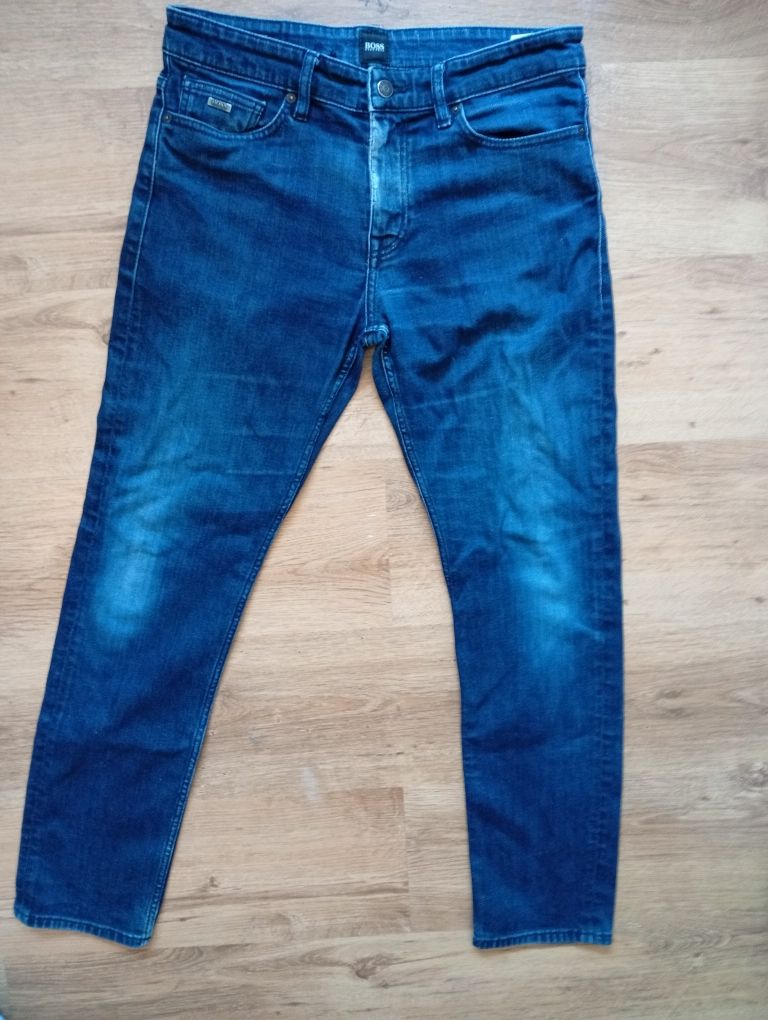 Hugo Boss oryginalne stretch slim jeans męskie w stanie bardzo dobrym