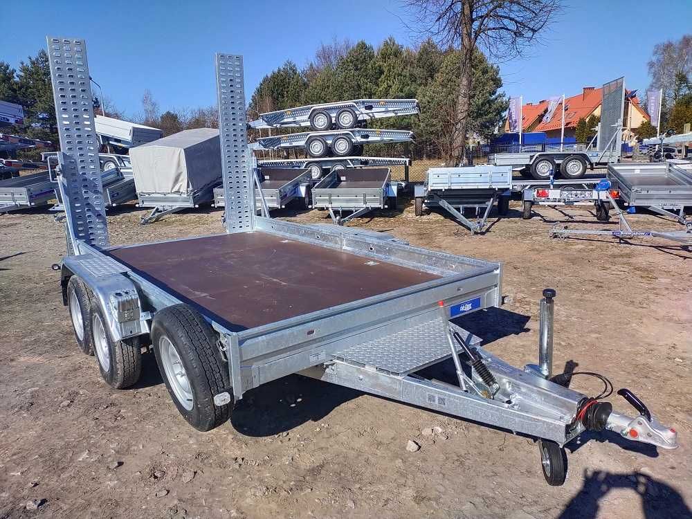 Laweta przyczepa 3,00x1,5 DMC 2700kg minikoparkę  pod Koparkę Walec