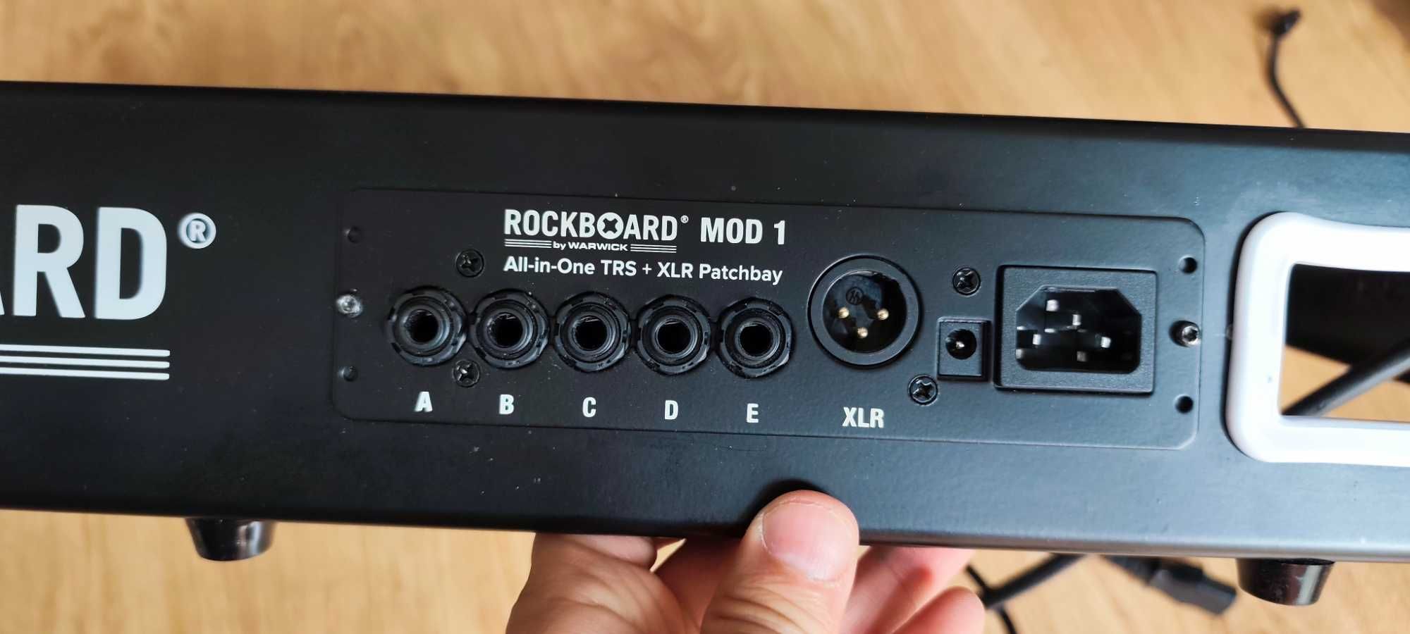 Pedalboard Rockaboard Cinque 5.2 + mod patch + torba+ kabel zasilajacy