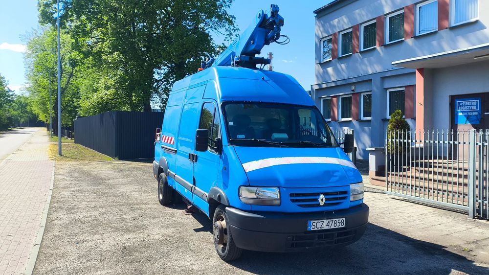 Renault Mascott  Renault Mascott zwyżka, podnośnik koszowy