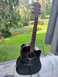 LAG T100DCE-BLK Stage gitara elektroakustyczna CASE superwygodna //