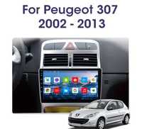 Магнітола Android  автомагнитола Peugeot 307 2002-2013 .