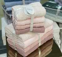 Подарочные полотенца по 4 штуки в упаковке ,ткань микро cotton