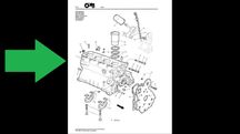 John Deere 2130 katalog części- RARYTAS