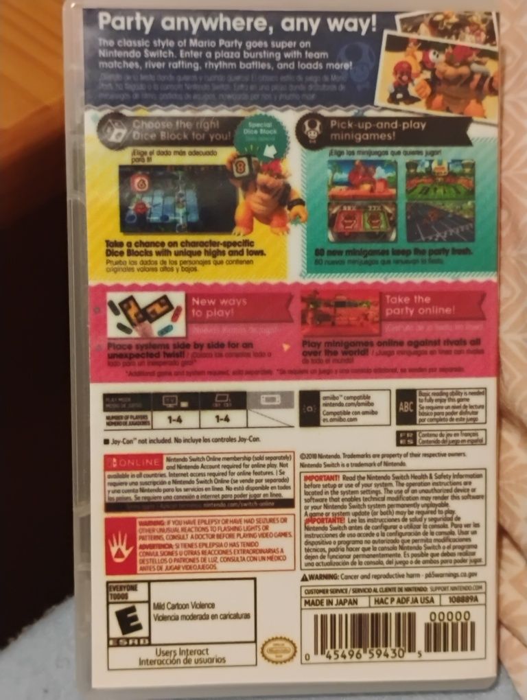 Super Marío Party Nintendo Switch