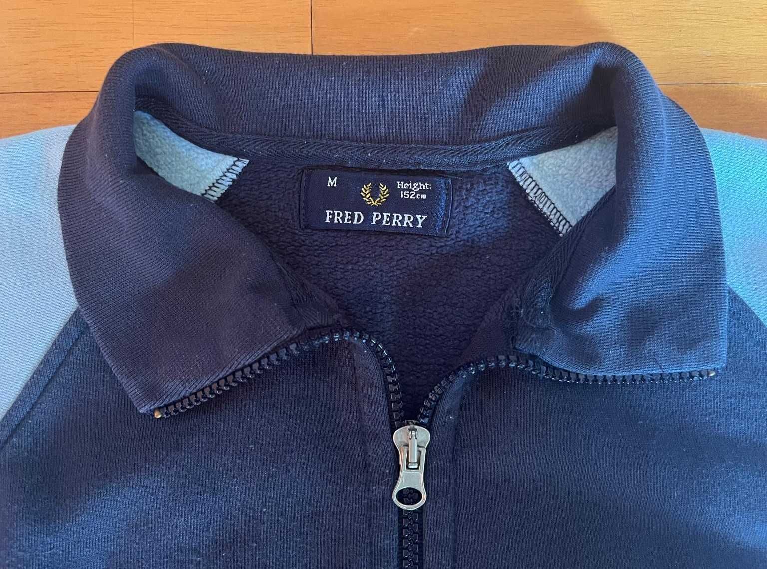 Casaco da Fred Perry - Unissexo- Tamanho M - Azul Marinho