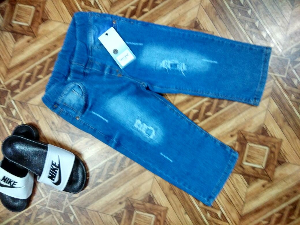 Капри джинсовые для мальчиков.