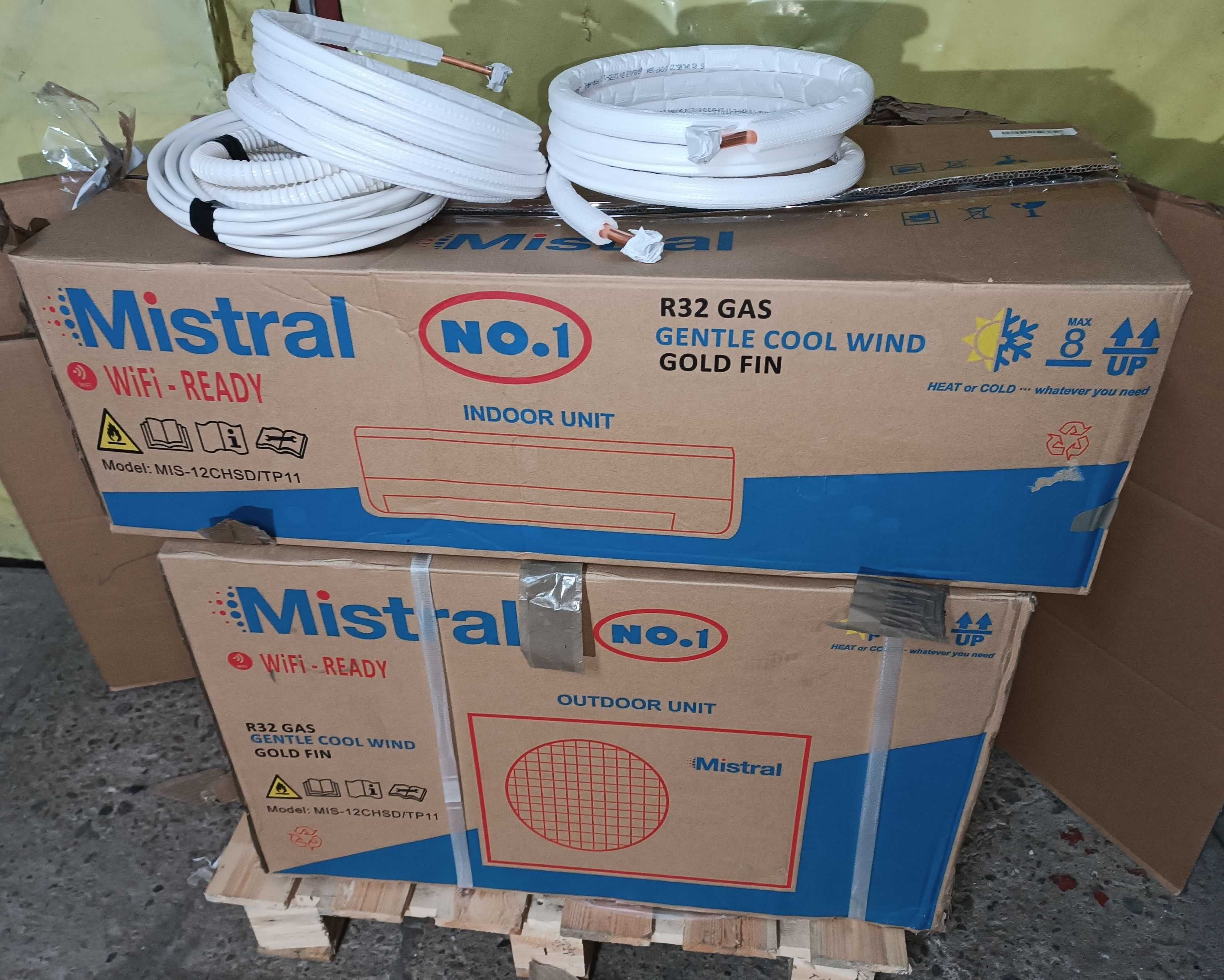 Klimatyzator Mistral 3,4 kW Grzanie WiFi Nieużywany Gwarancja