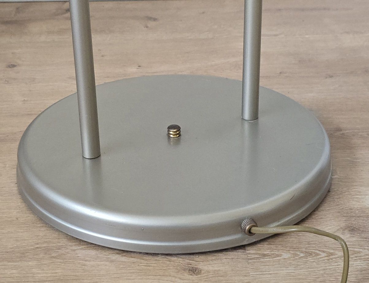 Lampka nocna 2xE14 platynowa 150 cm #Led #do sypialni