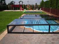 Zadaszenie basenowe niskie Prestige 7,75 x 4,25 x 0,60 | Vivapool