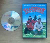 2 płyty DVD Madagaskar, Traktorek nowe przygody