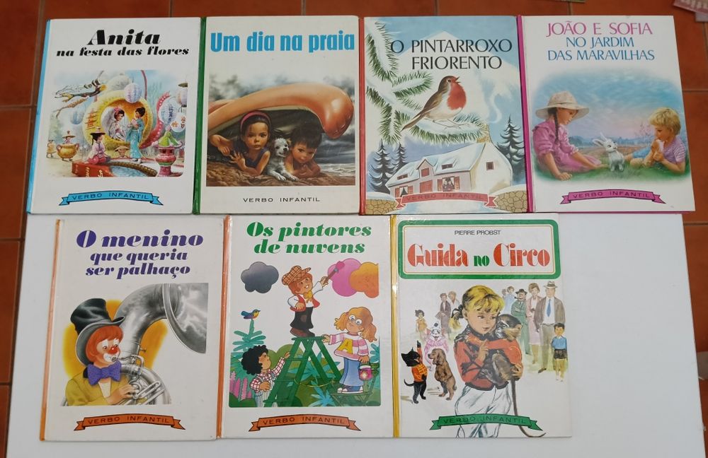 140 Livros da Anita, Noddy e outros para crianças