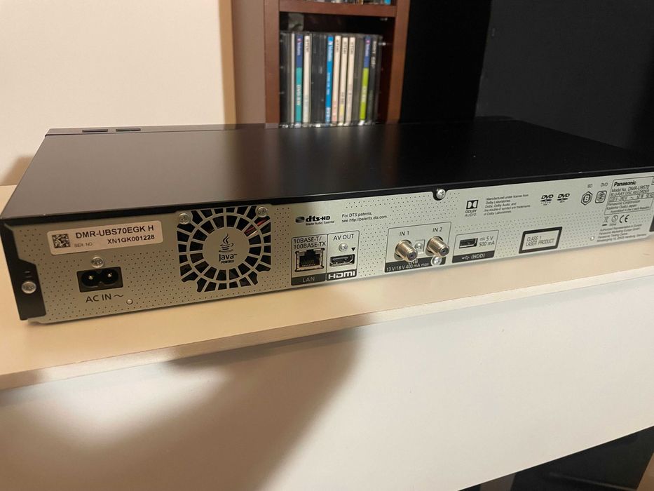 Panasonic DMR-UBS70EGK (odtwarzacz, nagrywarka, blueray)