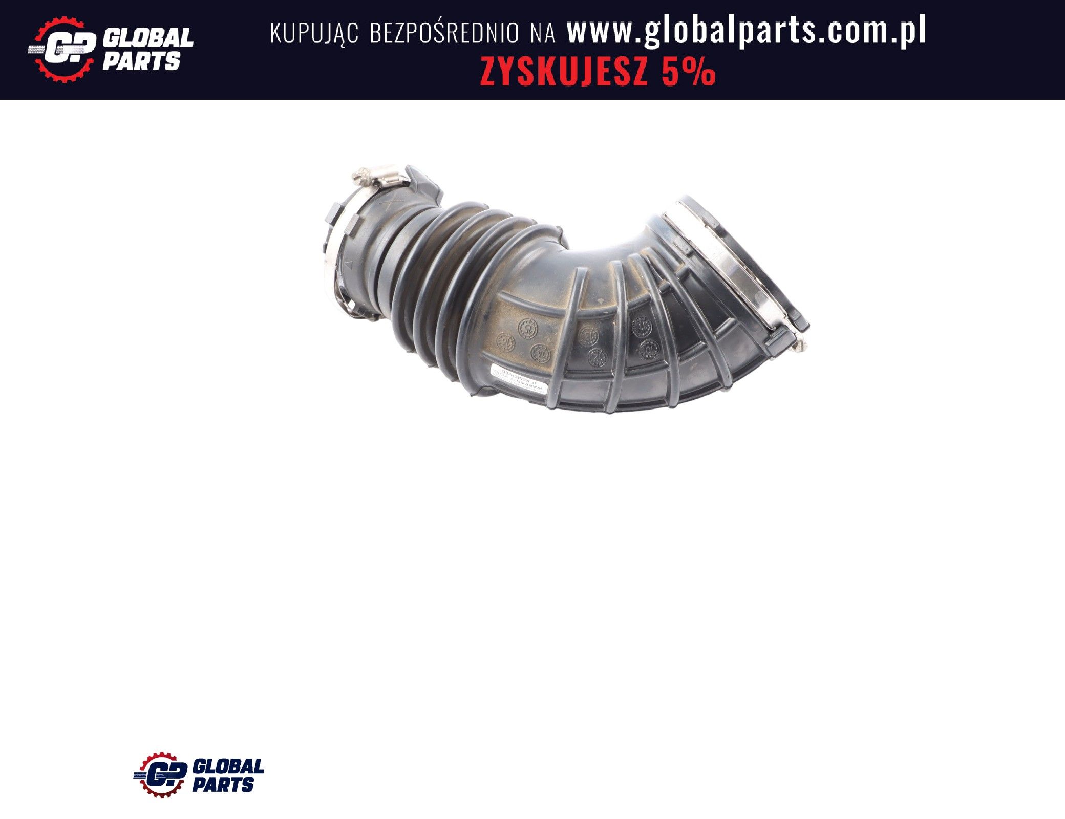 Audi A4 B8 A5 8T Rura Dolot Wąż Powietrza Intercoolera 06H129629E