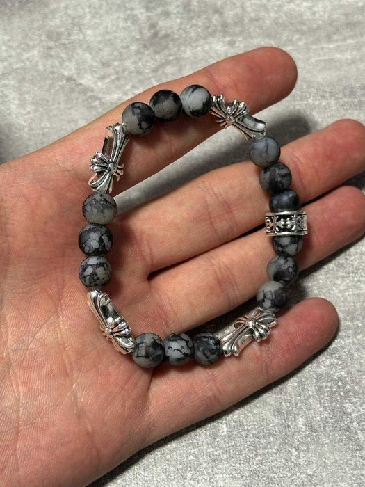 Браслет Chrome Hearts на резинці
