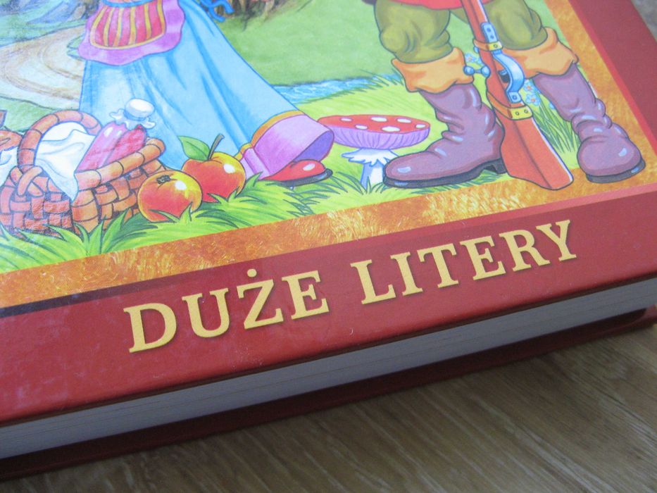 Skarbnica baśni (DUŻE LITERY) nauka czytania