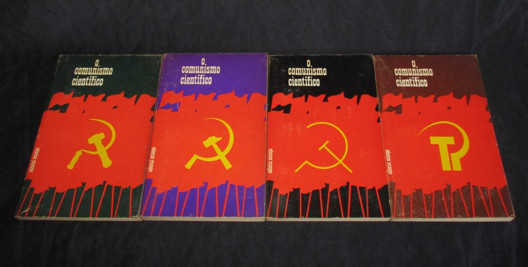 Livros O Comunismo Científico 4 Volumes Estampa