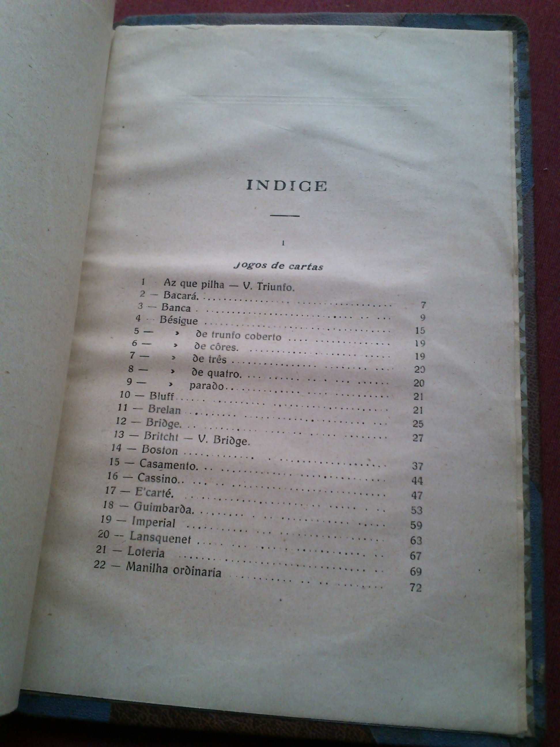 Enciclopédia Bordalo-Manual dos Jogos-1917