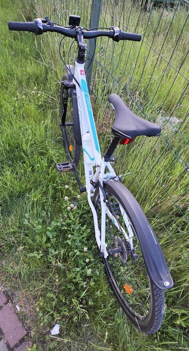 Rower crossowy jak ze sklepu+pompka